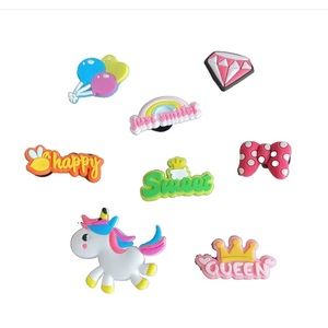 2/$10 Pink Charms For Crocs
